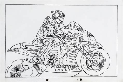 Valentino Rossi Coloring Pages Coloring Pages