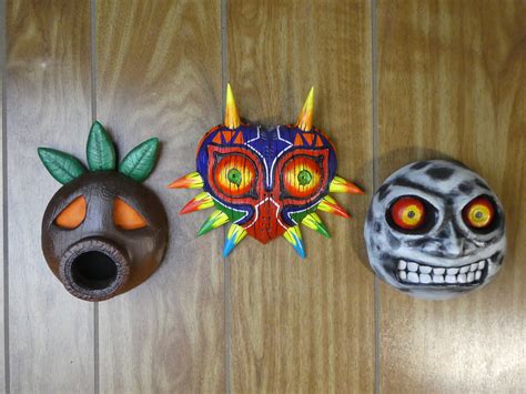 Legend Of Zelda Majoras Mask 3 Piece Decoration Etsy Australia