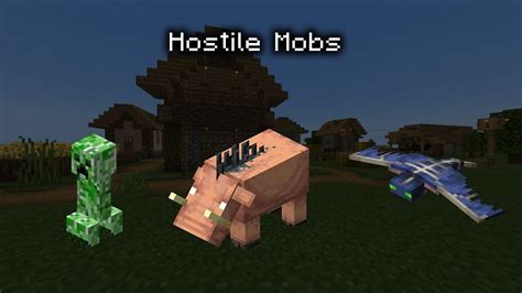 Hostile Mobs In Minecraft Types And Behavior