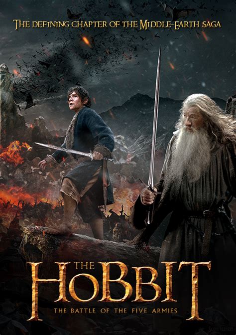 The Hobbit the battle of five armies™ poster - The Hobbit Fan Art (37565139) - Fanpop