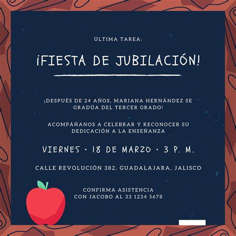 Plantillas Para Invitaciones De Jubilaci N Gratis Canva