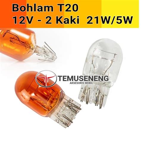 Jual Bohlam T Kaki Mobil Lampu Sein Mundur Rem V Watt Tancap