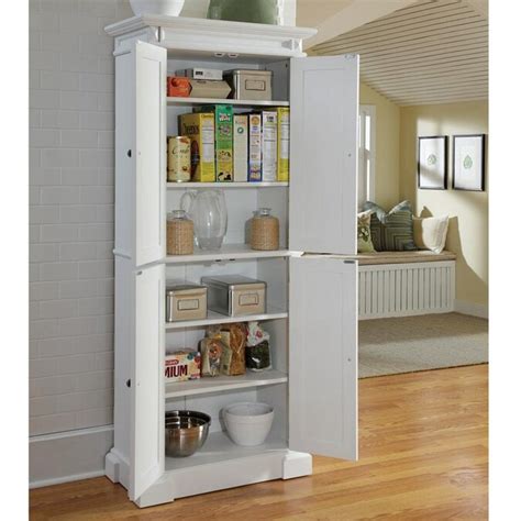 Home Styles White Pantry In The Dining And Kitchen Storage Department At