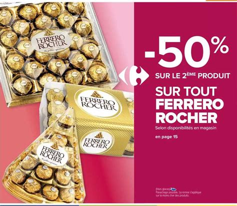 Promo Ferrero Rocher Chez Carrefour ICatalogue Fr