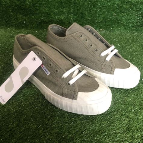 Superga Khaki Safari Sneakers Size 8us S