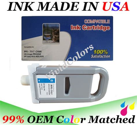 Ink Cartridge Fits Canon Pfi Cyan Ipf Imageprograf