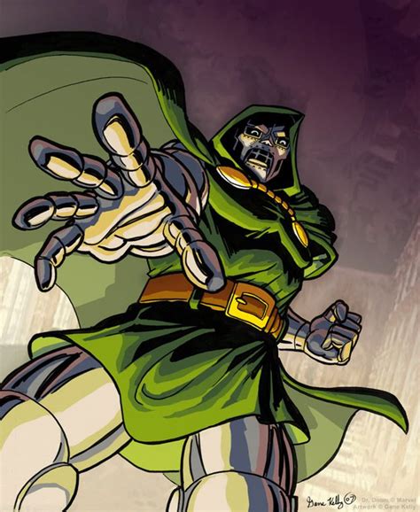 Dr Doom Color By Genekelly On Deviantart Doctor Doom Art Marvel