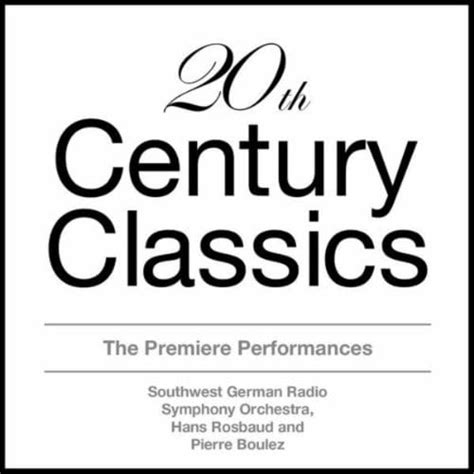 Play 20th Century Classics The Premiere Performances By Igor