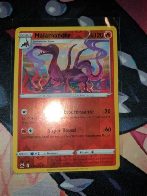 CARTE POKÉMON MALAMANDRE Reverse 028 159 Zénith suprême EB12 5 mint