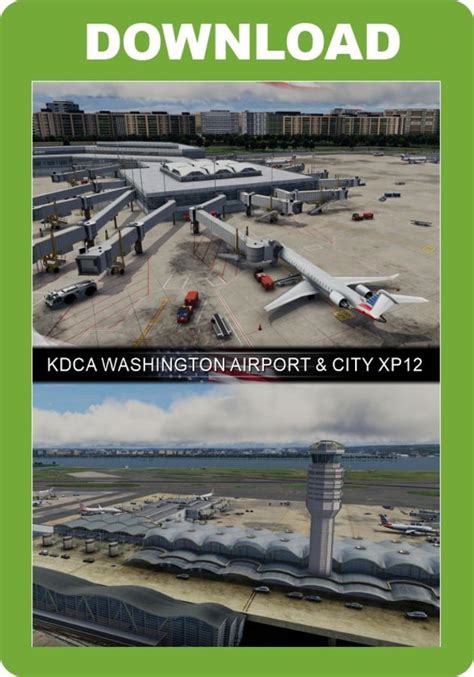 Just Flight Kdca Washington Airport City Xp