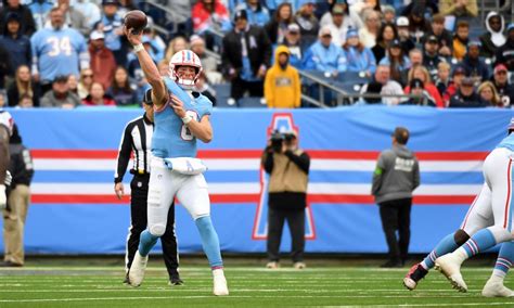 Where Tennessee Titans Qb Will Levis Ranked Analytically In Week 15