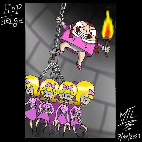 Helga Burning The Debbies Fanart The Oblongs Fan Art 45151177 Fanpop