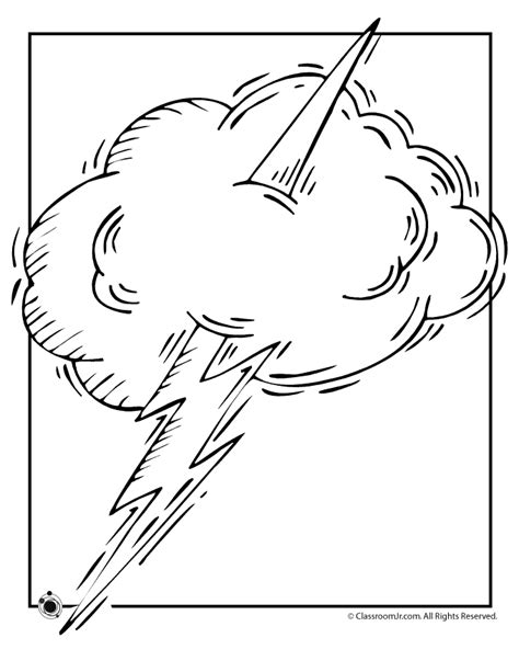 Hurricane Coloring Activity Coloring Pages