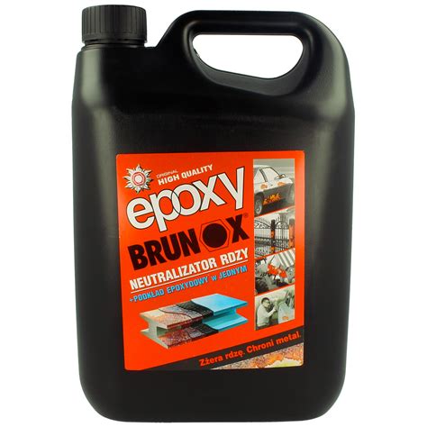 Brunox Epoxy L W Neutralizator Rdzy I Podk Ad Be Dystrybutor