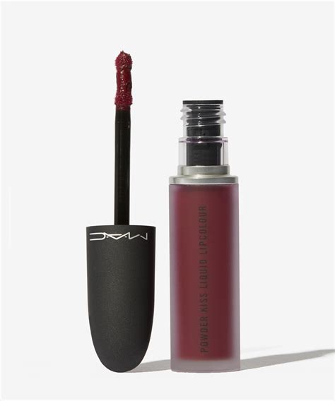 Mac Cosmetics Powder Kiss Liquid Lipcolour Burning Love At Beauty Bay