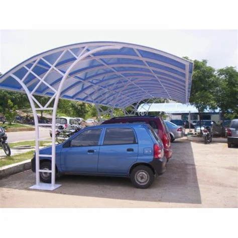 Prefabricated Car Parking Awning At ₹ 130sq Ft Car Sheds In New