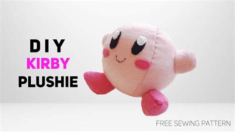 How To Make A Kirby Plushie Free Pattern Youtube