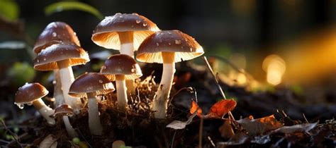 Premium AI Image Psilocybe Azurescens Mushroom With Psilocybin And