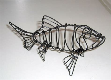 Kinetic Fish Sculpture Gallery Resume Artists Statement Wire Art