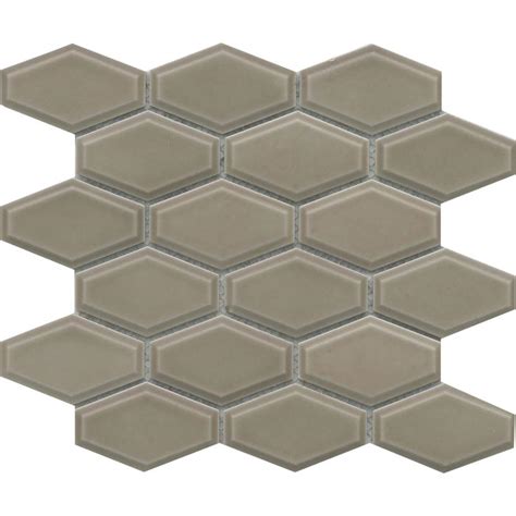 Emser Reward Taupe 4 Hex Mosaic