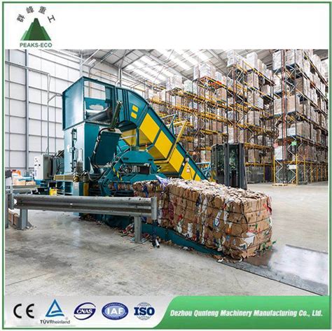 ISO Ce TUV Baler Machine For Occ Garbage Waste Paper Cardboard