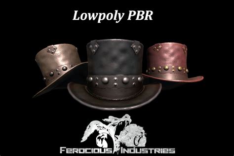 Pbr Top Hats 3d 服饰 Unity Asset Store