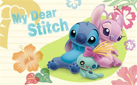 Download Lilo Stitch With Angel Wallpaper | Wallpapers.com