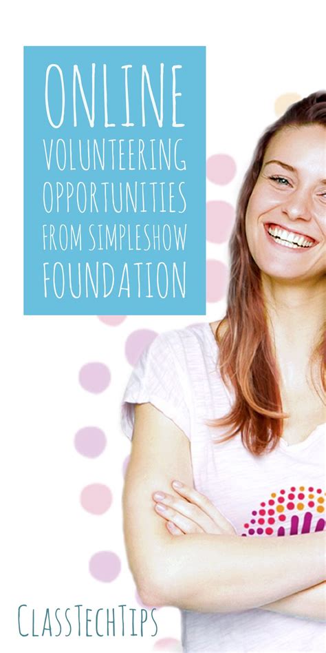 Online Volunteering Opportunities From Simpleshow Foundation Class