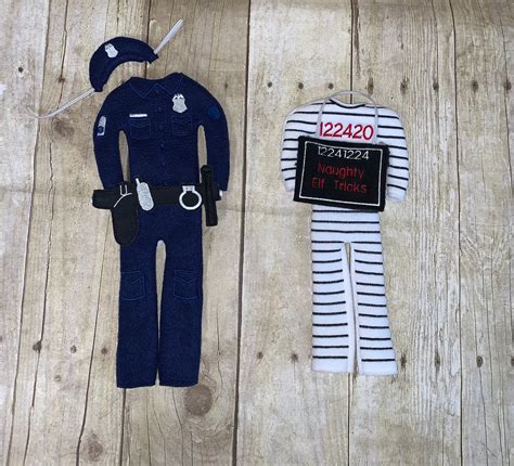 black and white jail costume