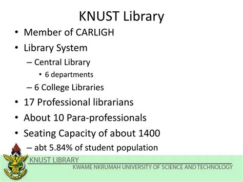 PPT - KNUST Institutional Repository experience PowerPoint Presentation ...