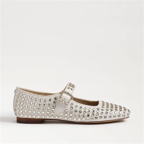 Sam Edelman Michaela Gem Mary Jane Flat Women S Flats And Loafers