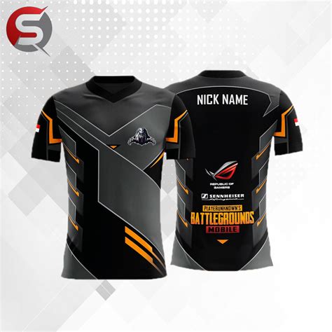 Jual Jersey Baju Kaos Guild Custom Squad Pubg Freefire Ff Mobile