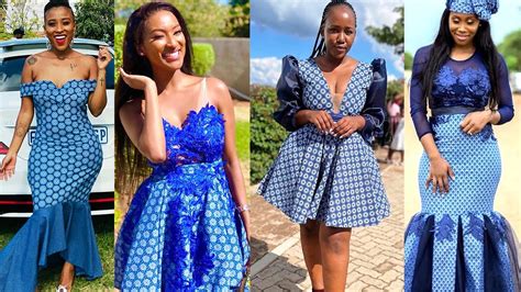 Seshoeshoe Dresses In Lesotho 2022 Cute And Perfect Shweshwe Dresses