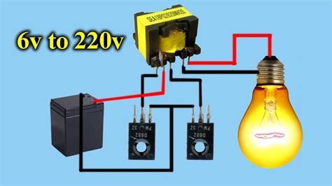 6v To 220v Inverter Circuit Diagram