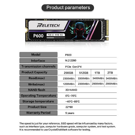 Reletech P M Ssd Nvme Tb Tb Gb Gb Ssd M Pcie Gen