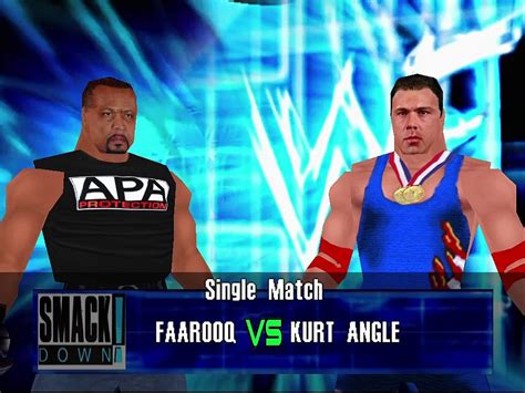 Wwf No Mercy Mod Matches Faarooq Vs Kurt Angle Video Dailymotion