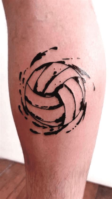 Volleyball Tattoo Design Images Volleyball Ink Design Ideas