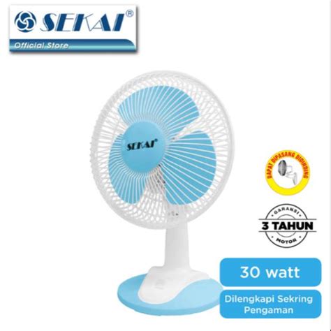 Jual Kipas Angin Sekai DFN 907 Desk Wall Fan Shopee Indonesia