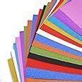 Amazon BigOtters Glitter Cardstock Paper 20 Sheets Sparkly Paper