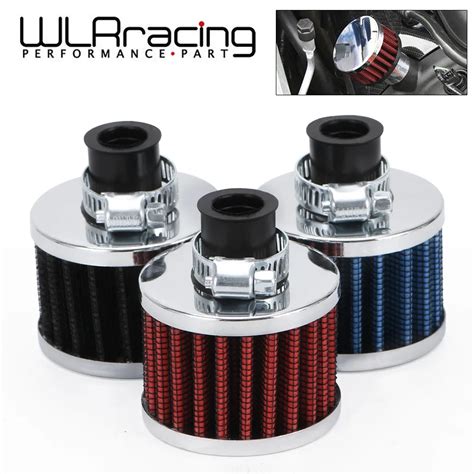 WLR Universal 12mm Auto Air Filter F R Motorrad Cold Air Intake High