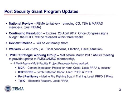 Fema Port Security Grant 2024 Sibyl Dulciana