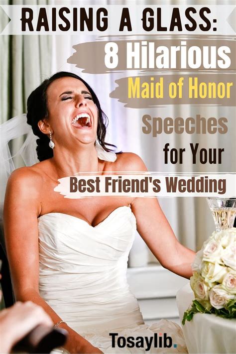 Raising A Glass 8 Hilarious Maid Of Honor Speeches For Your Best