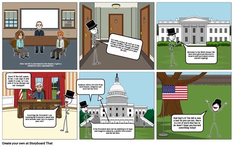 Bill Becomes Law Storyboard By 10a87878