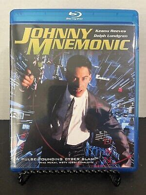 Johnny Mnemonic Blu Ray Keanu Reeves Dolph Lundgren Mint