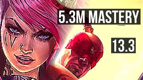 Vi Vs Lee Sin Jng M Mastery Legendary Games Kr