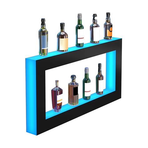 Vevor 24 Bottle Wall Mounted Wine Bottle Rack In Black Wayfair