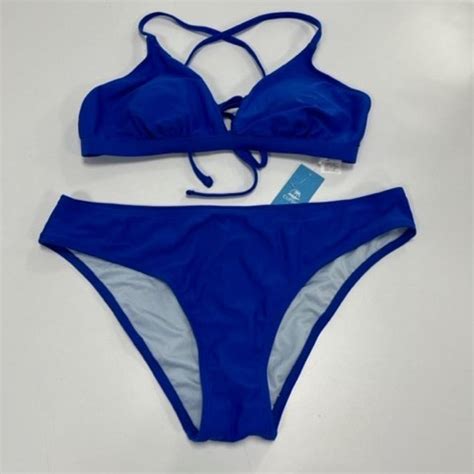 Royal Blue Bikini Size 10 12 Depop