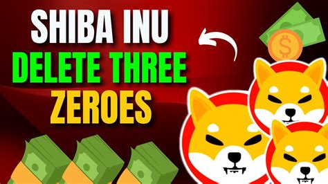 Wandarfull News Shiba Inu Ceo Promised To Delete Three Zeroes Before