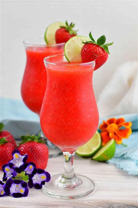 Classic Frozen Strawberry Daiquiri Recipe Deporecipe Co