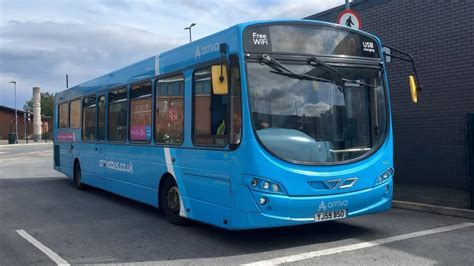 Route 140 Arriva Yorkshire VDL SB200 Wright Pulsar 2 1453 YJ59 BSO